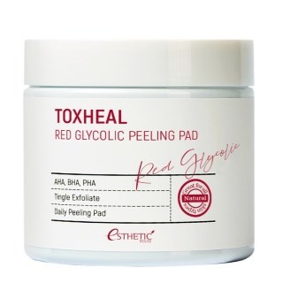 Пилинг-подушечки Toxheal Red Glyucolic Peeling Pad, 100 мл (100 шт) 012234 - фото 4778