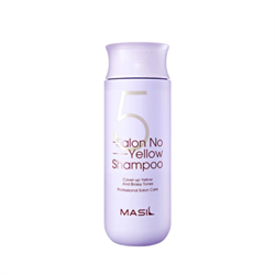 Шампунь против желтизны волос -  Masil 5 Salon no yellow shampoo, 150мл - фото 5621