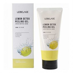 Пилинг-гель с экстрактом лимона Lemon Detox Peeling Gel Lebelage 180 мл - фото 5647