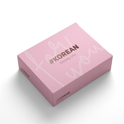 Коробка для подарка "Korean Beauty Box" розовая 639507 - фото 7300