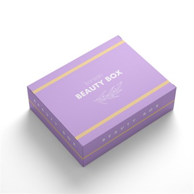 Коробка для подарка "Korean Beauty Box" сиреневая 639908 - фото 7301