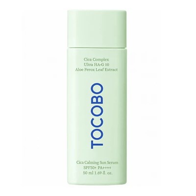 Успокаивающая солнцезащитная крем-сыворотка с центеллой азиатской Tocobo SPF 50+ 789556-т - фото 8777