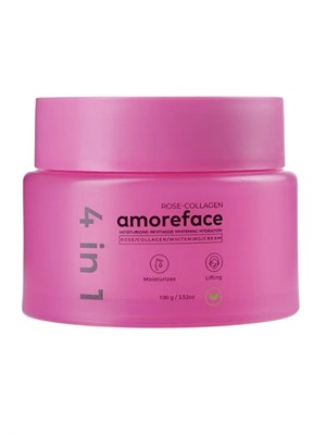 Крем для лица с коллагеном и экстрактом розы Rose-Collagen Amoreface 28071 - фото 8919