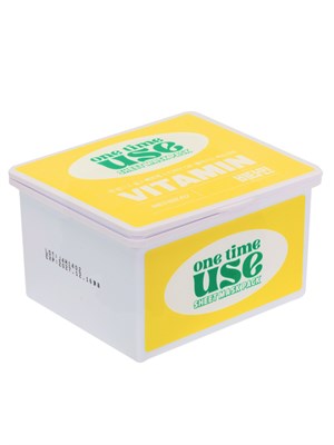 Набор тканевых масок для лица с витаминами / One Time Use Vitamin 25381