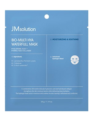 Тающая гидрогелевая маска для лица с гиалуроновой кислотой JMsolution 28260