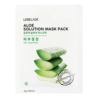 Тканевая маска для лица с алоэ Lebelage 991696-2CD2